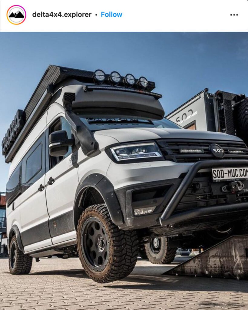 VW Crafter conversion by @delta4x4.explorer