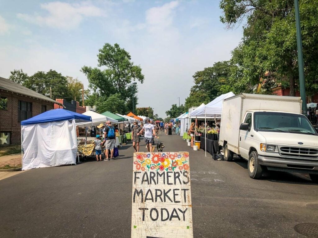 Denver Colorado farmers market