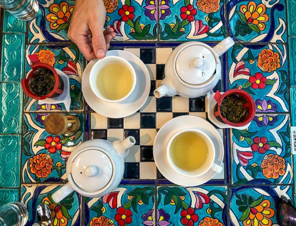 Dushanbe Tea house Boulder Colorado