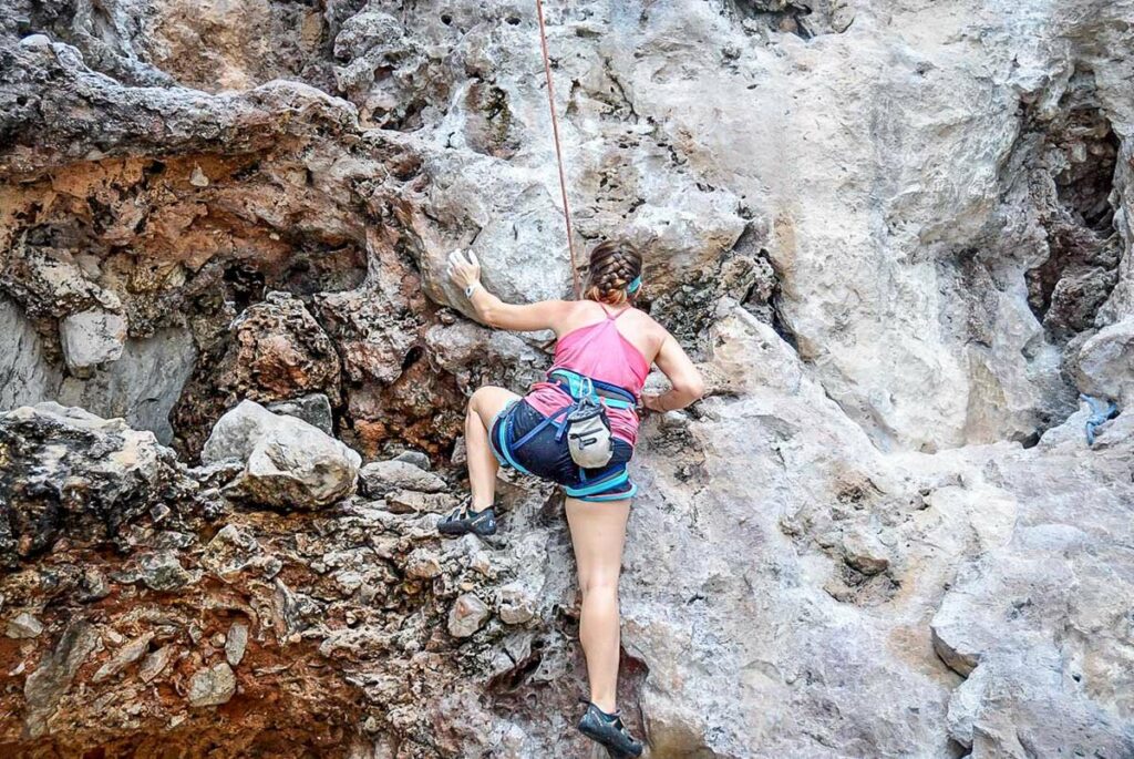 Rock climbing Colorado