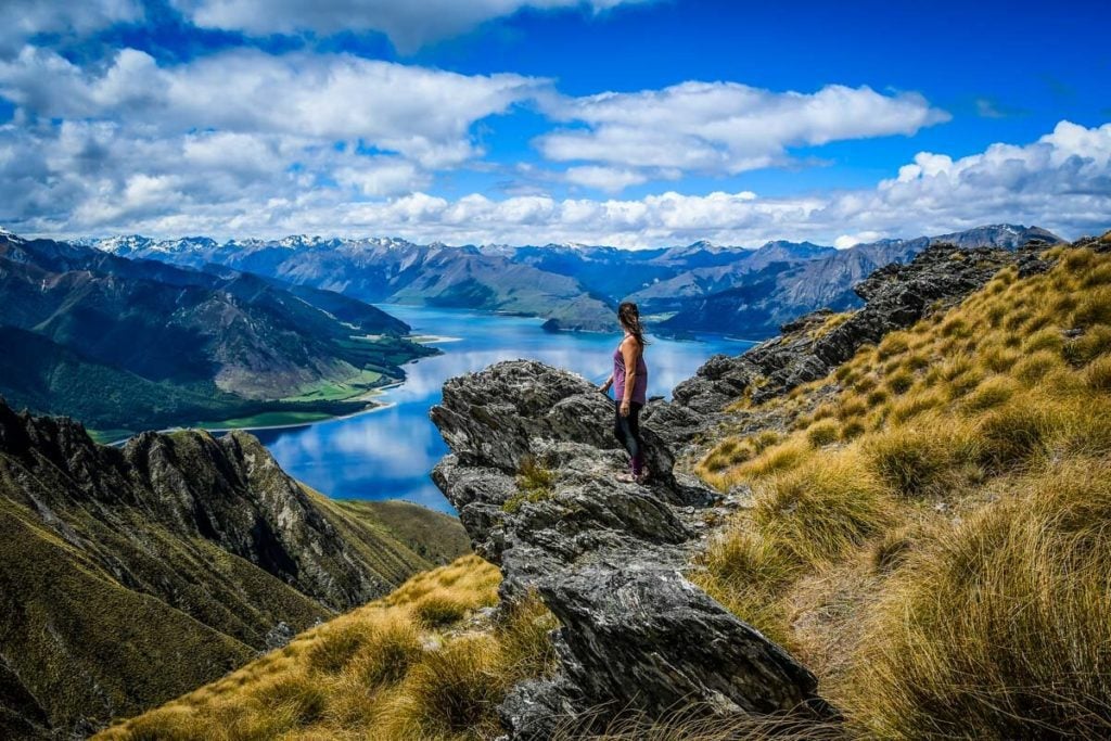 Isthmus Peak Hike South Island New Zealand