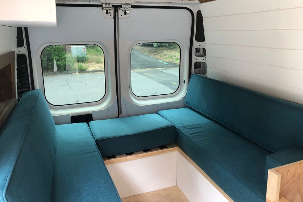 Campervan bed design