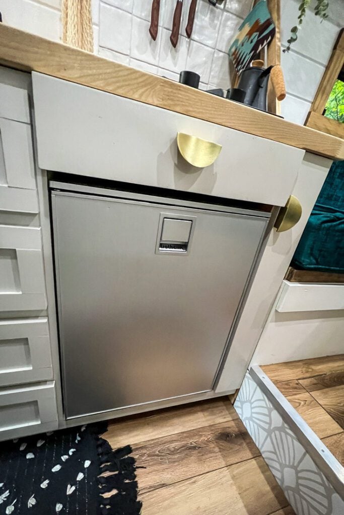 Campervan kitchens-Lola fridge 1