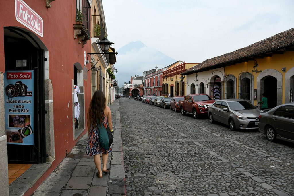 Antigua Guatemala walking
