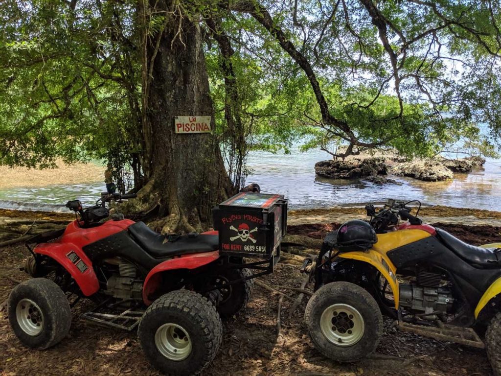 Quad biking in Bocas del Toro Panama