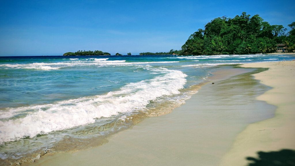 Beach in Bocas del Toro Panama