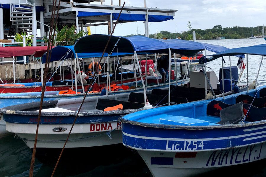 Bocas del Toro water taxis