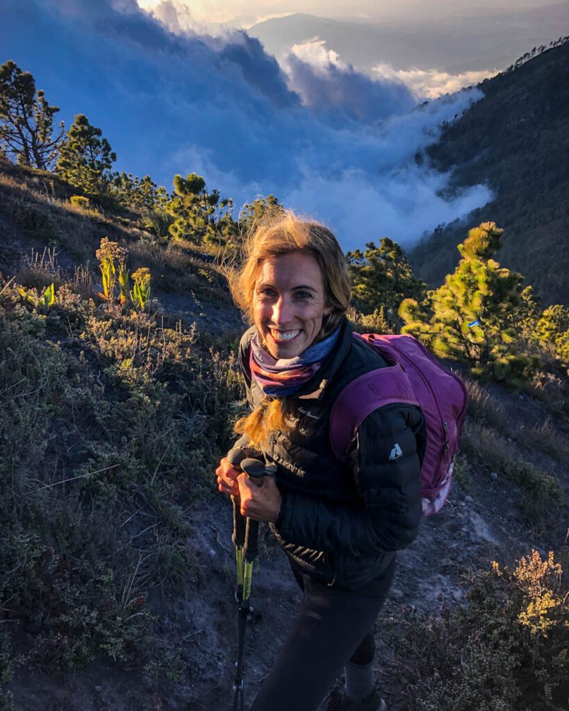 Hiking Acatenango Volcano Guatemala