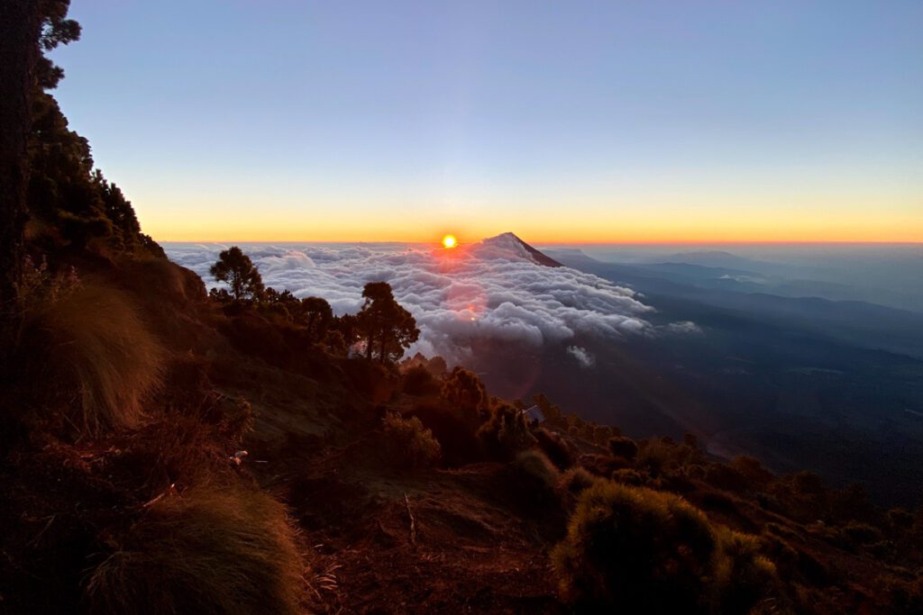 Hiking Acatenango Volcano Guatemala