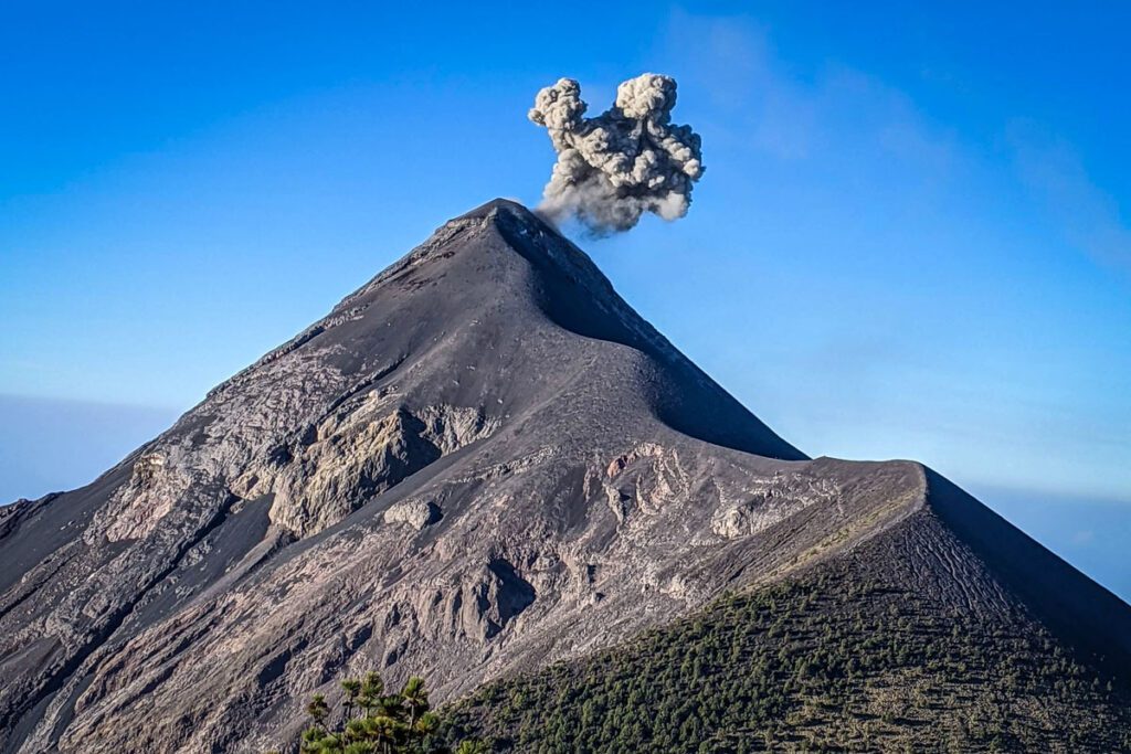 Hiking Acatenango Volcano Guatemala