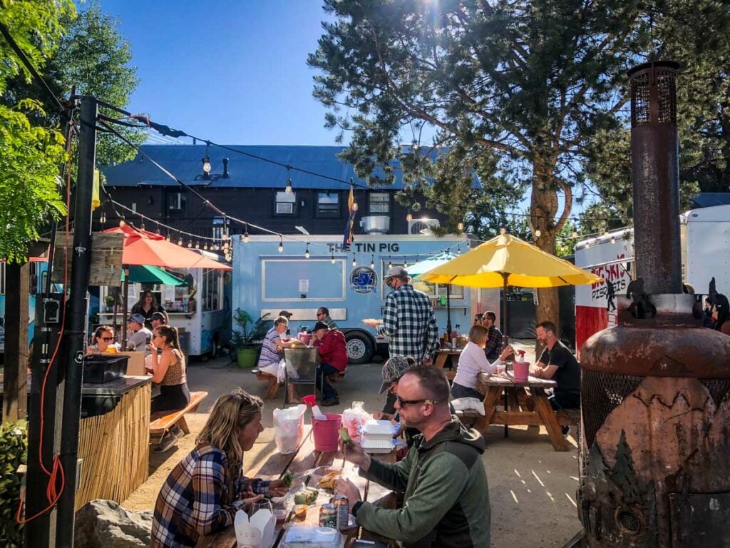 Podski Bend, Oregon food truck pod 