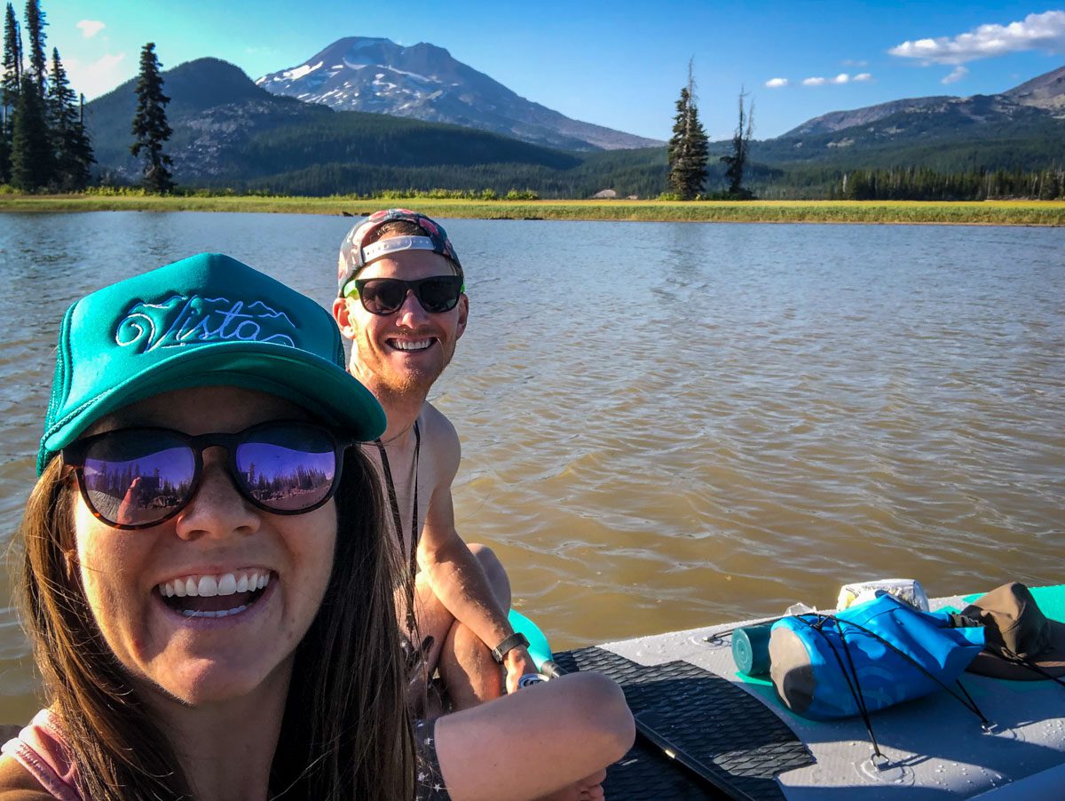 Sparks Lake SUP Bend, Oregon