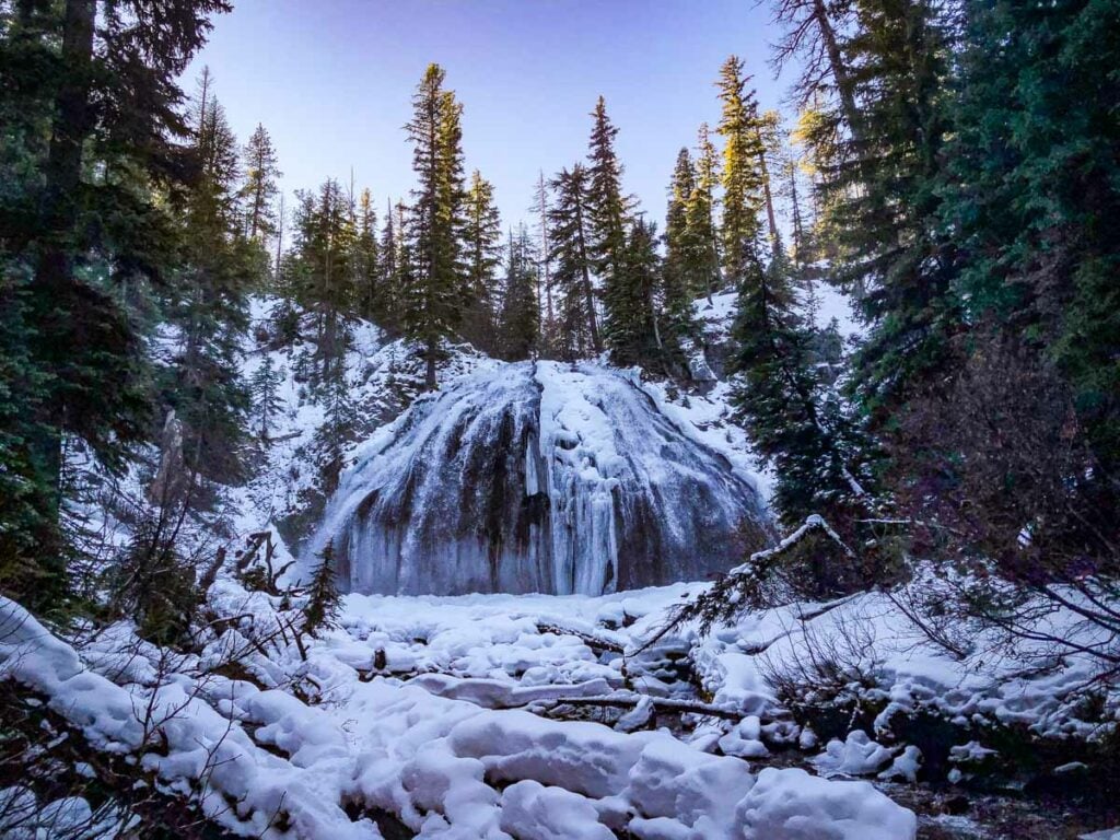 Upper Chush Falls Three Sisters Wilderness Bend, Oregon