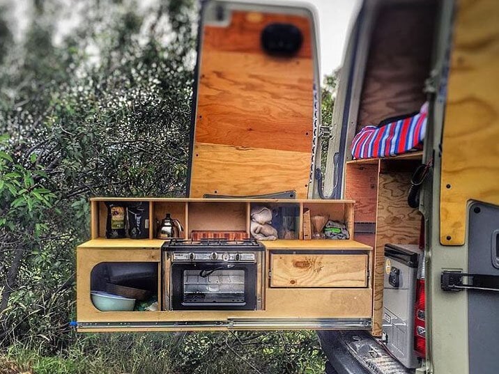 Campervan Kitchen image by @kris_lunning