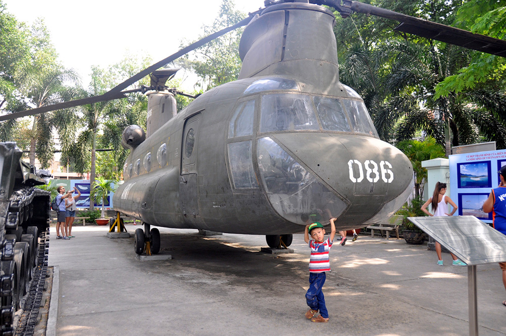 American War Helicopter Saigon Vietnam Itinerary