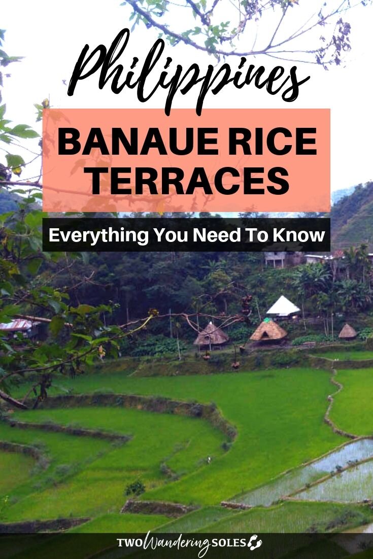 banaue rice terraces travel brochure tagalog