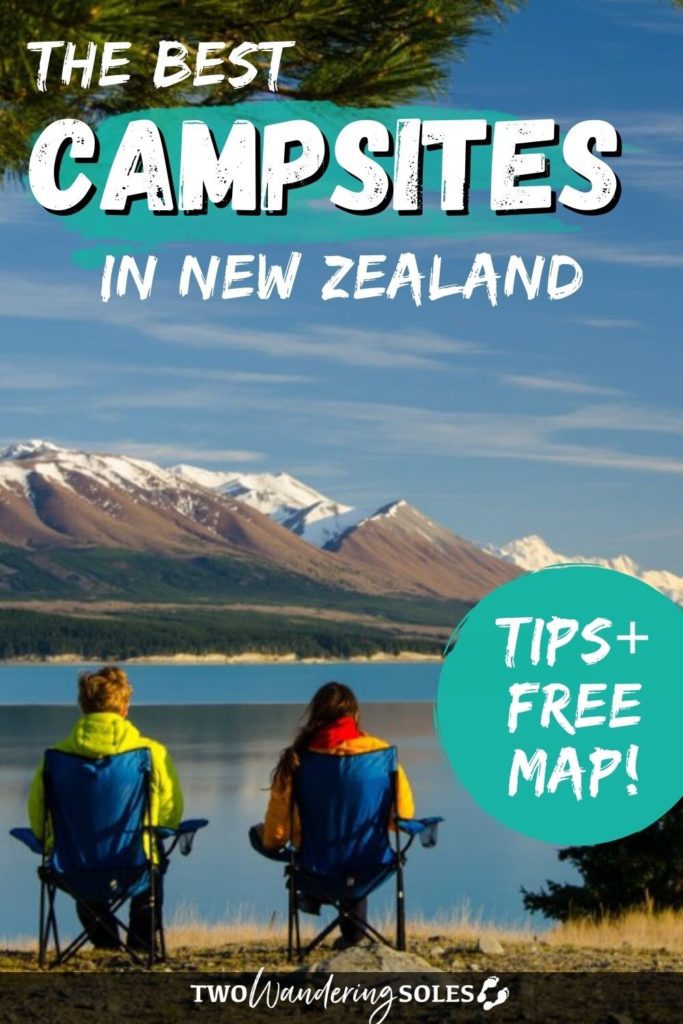 The Best Campsites in New Zealand including a free Map