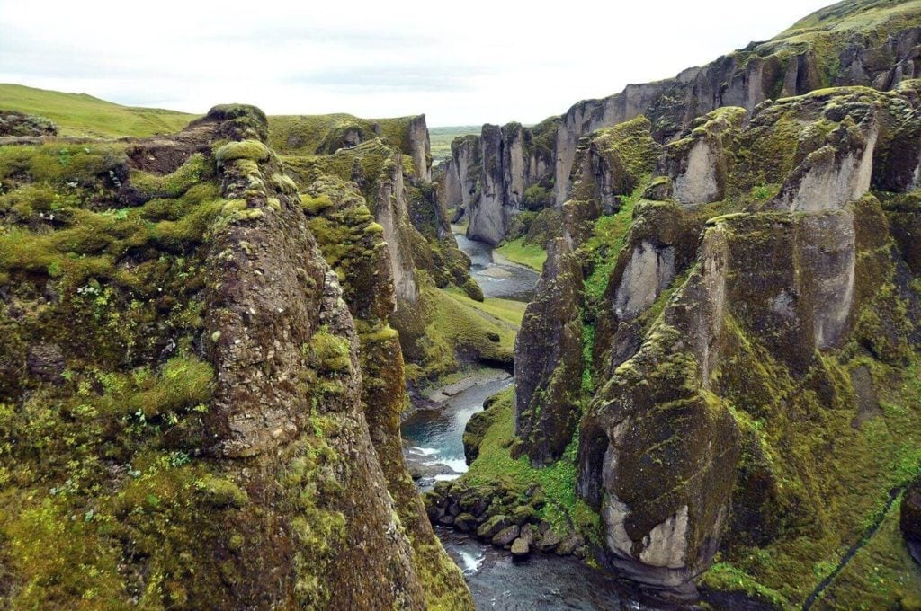 Fjaðrárgljúfur Canyon Iceland