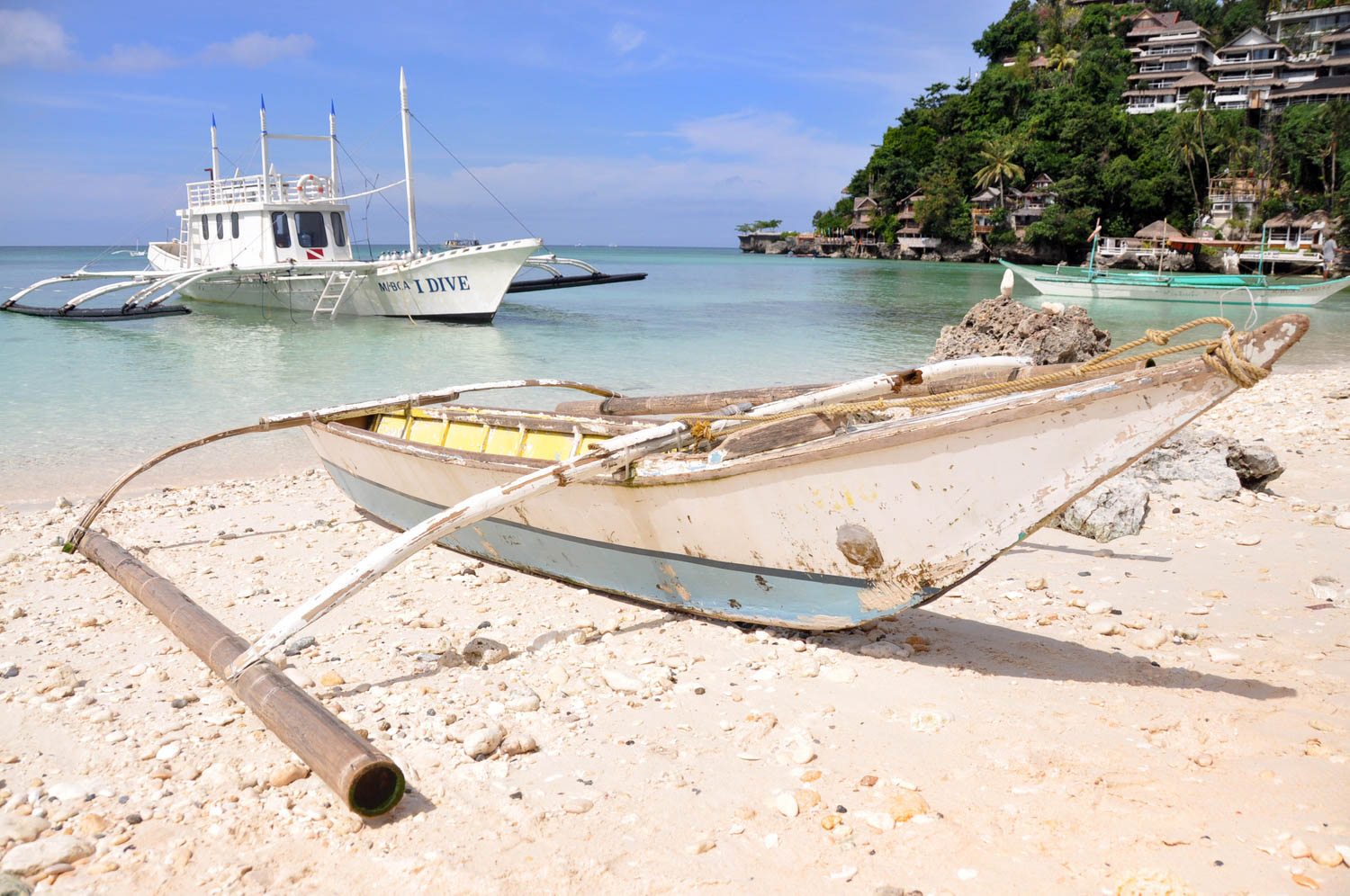 Boracay Boat rusty