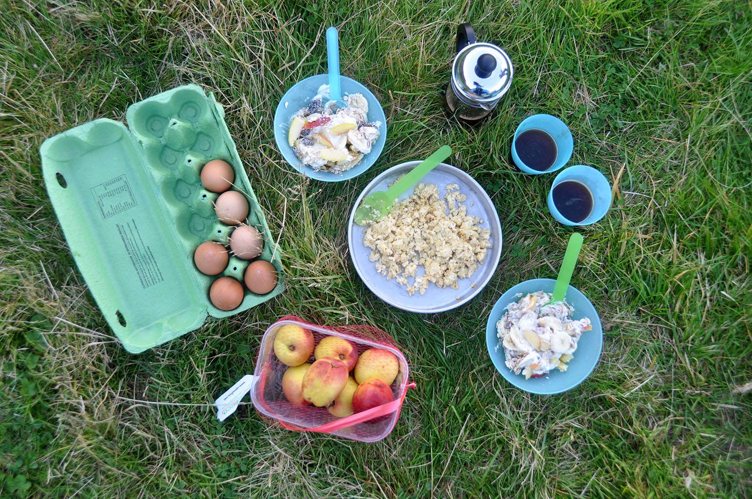 Breakfast Camping Food Iceland Camping Equipment