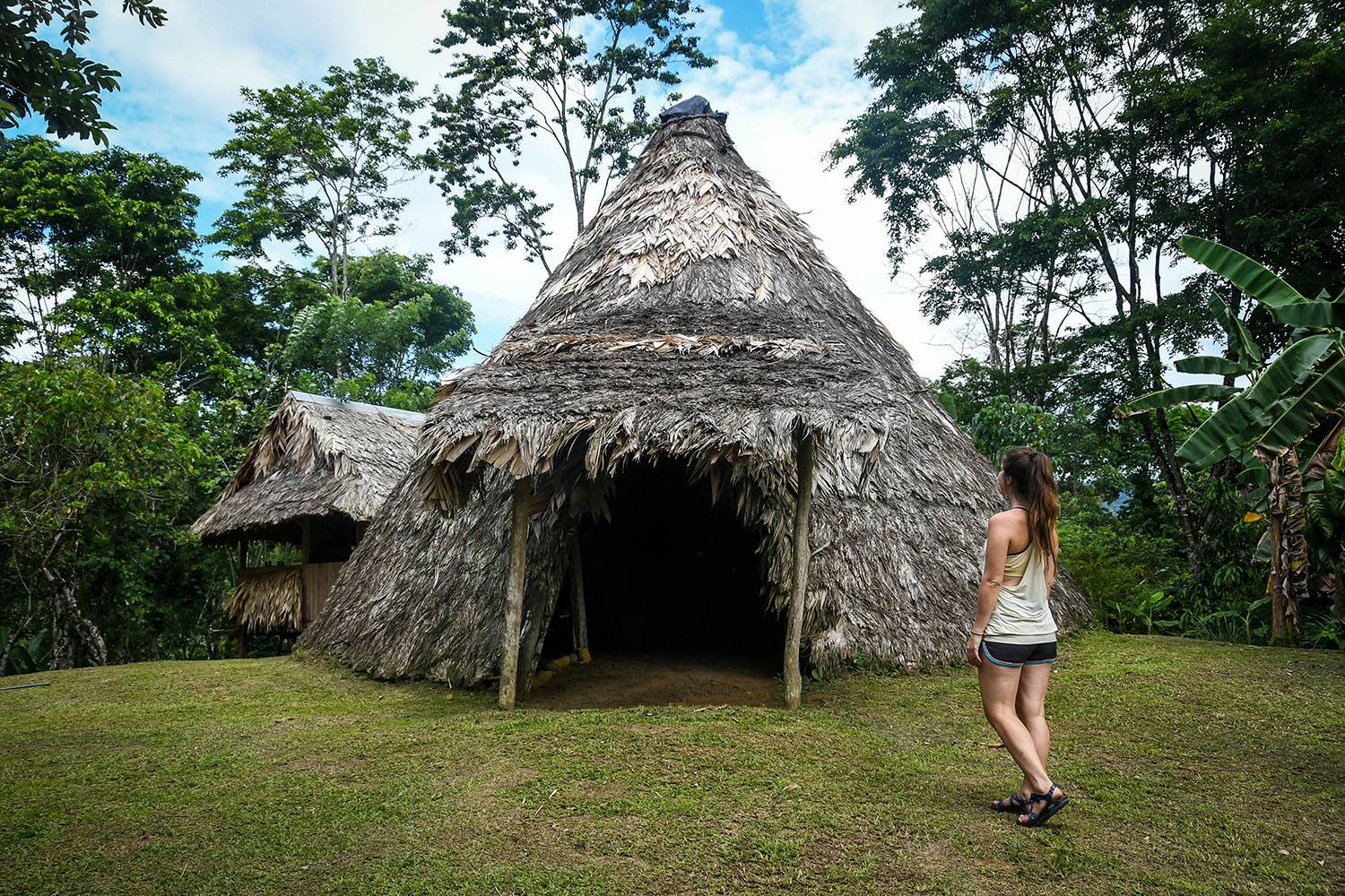 Bri Bri Indigenous Village Tour Shaman Hut