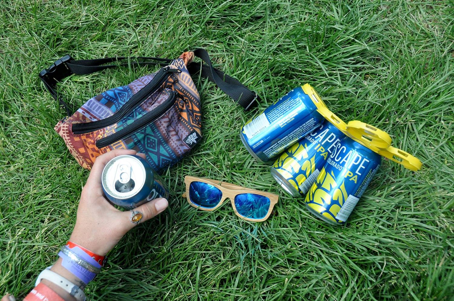 Campervan Gear Packing List Sunglasses and Fanny