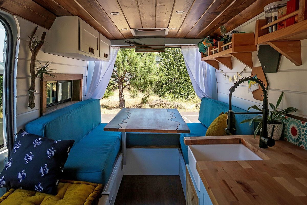 This dog-friendly custom van will make you dream of travel