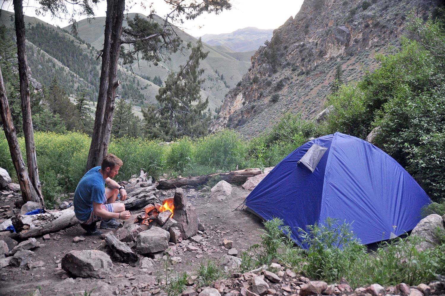 Camping at Goldbug Hot Springs One Wild Week Road Tripping in Idaho