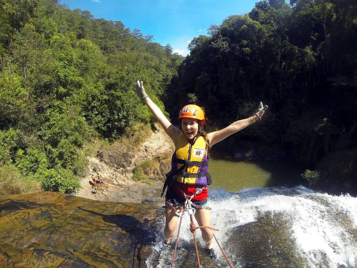 Canyoneering Waterfalls Da Lat Vietnam