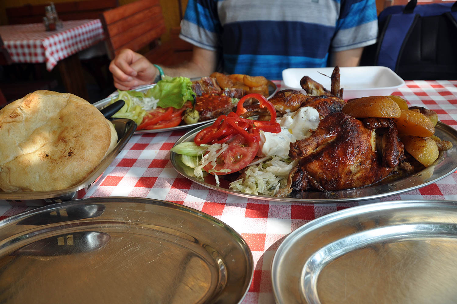 Chicken Meal Tanjga Family Restaurant Kotor Montenegro