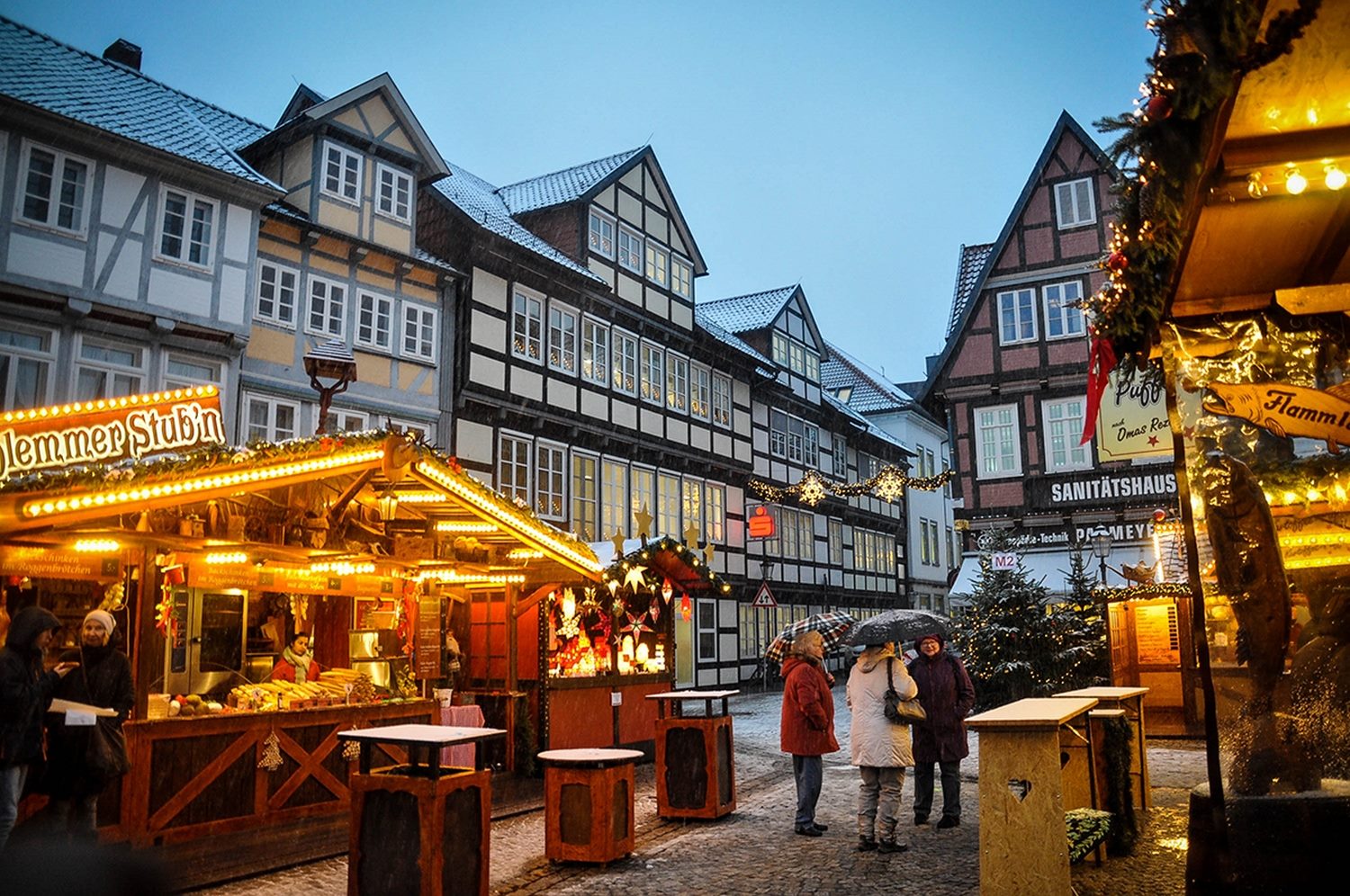 Examples of Sustainable Tourism Around the World | Christmas Market Celle Germany
