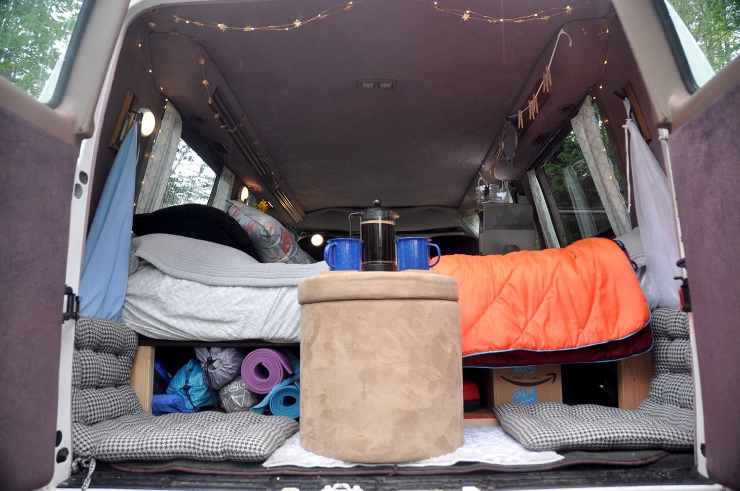 DIY Campervan Bed Frame