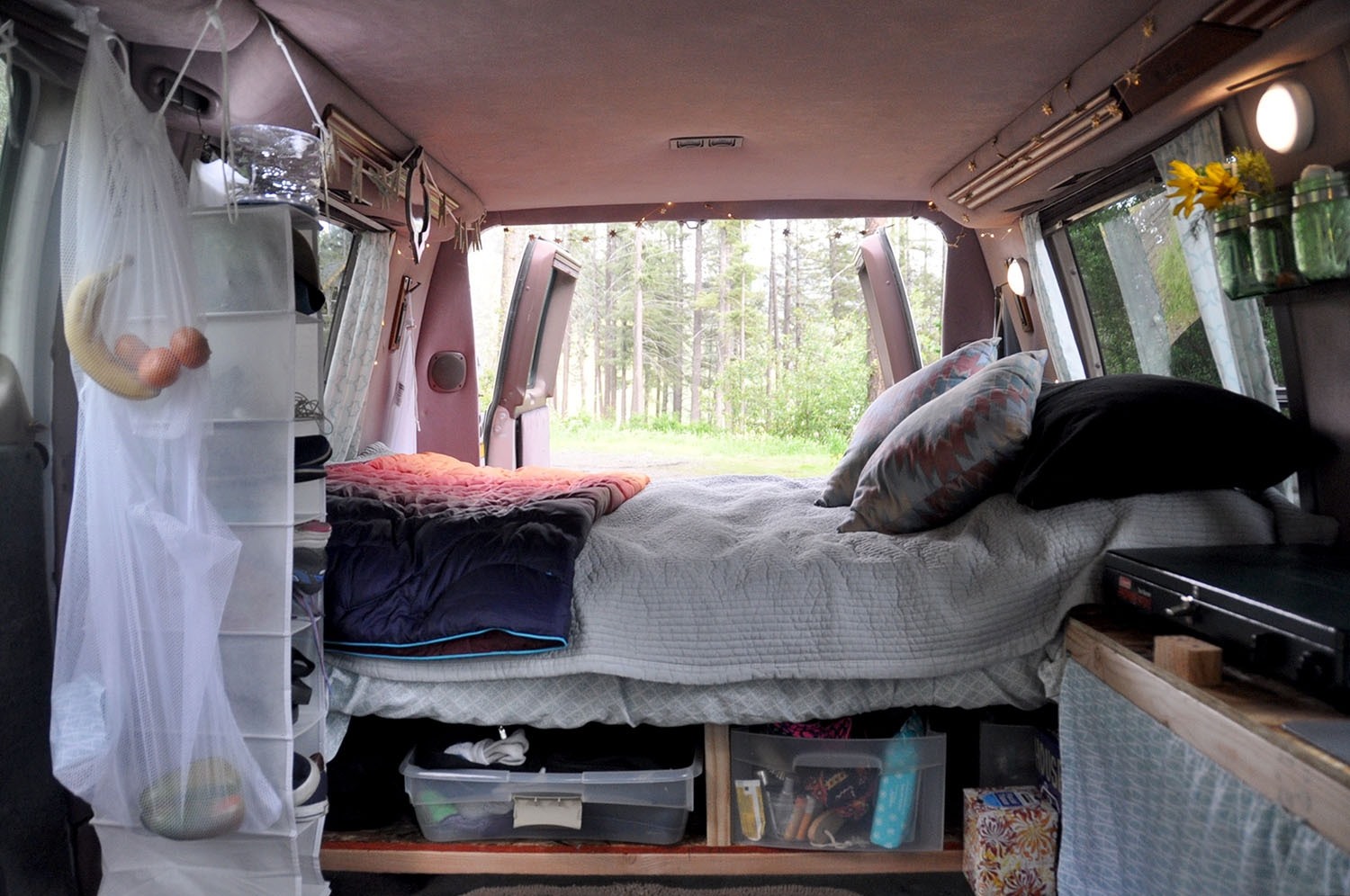 DIY Campervan Bed Platform