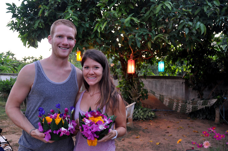 Yi Peng Loy Krathong Chiang Mai Thailand DIY krathong