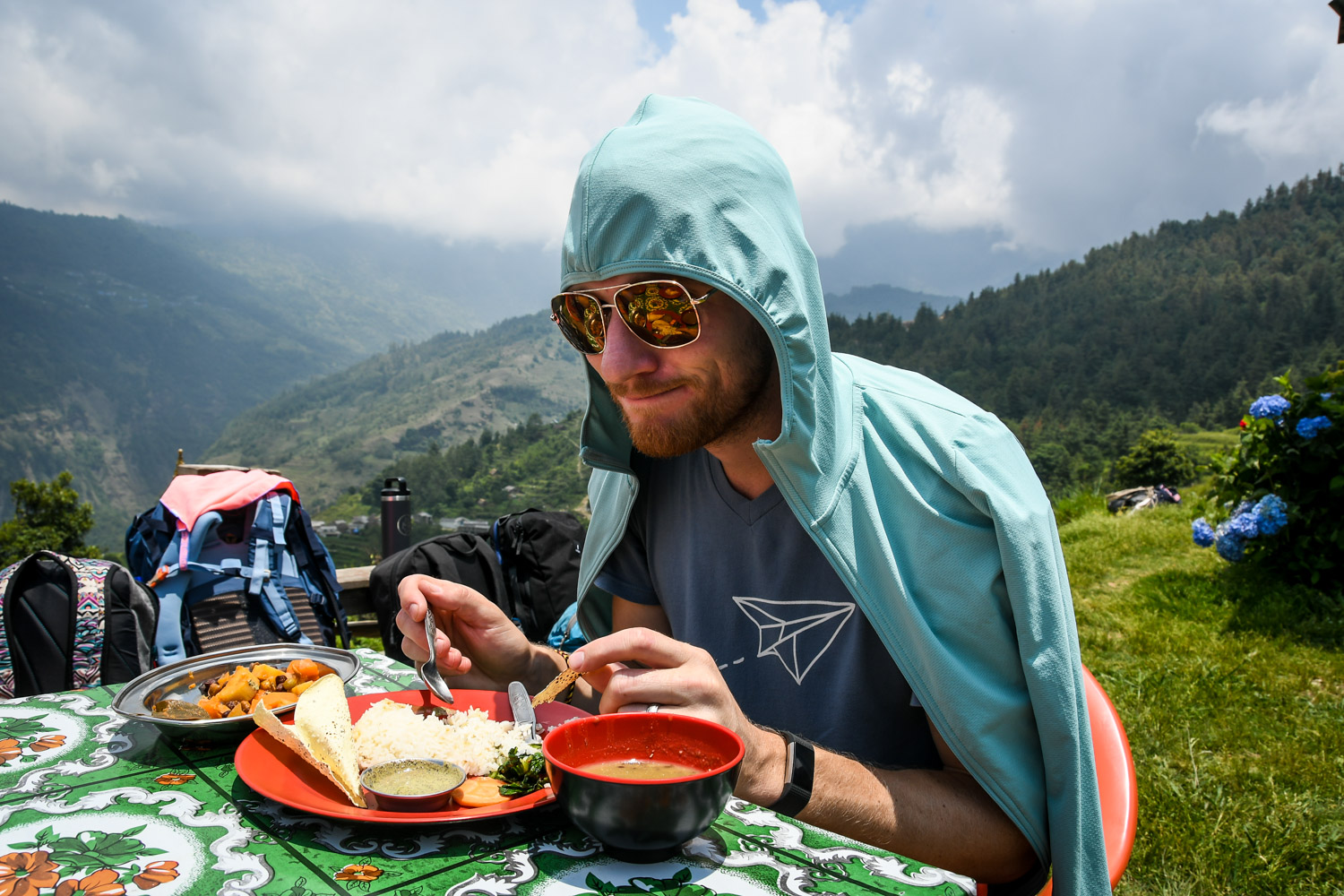 Mohare Danda Trek Lunch Shade