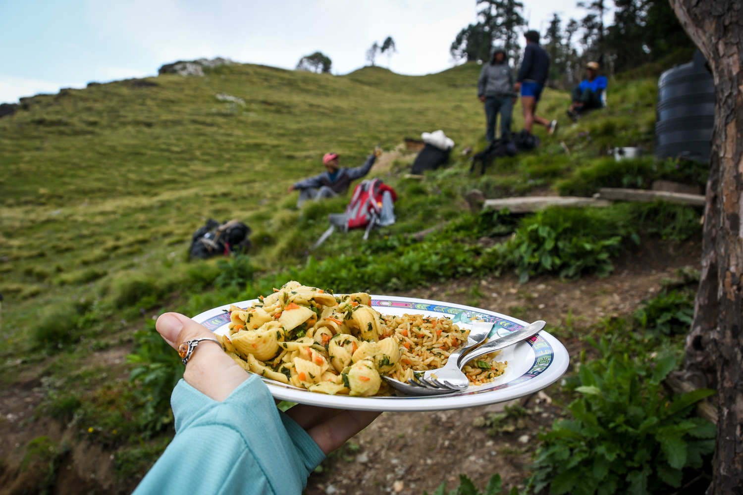 Mohare Danda Trek Food Pasta