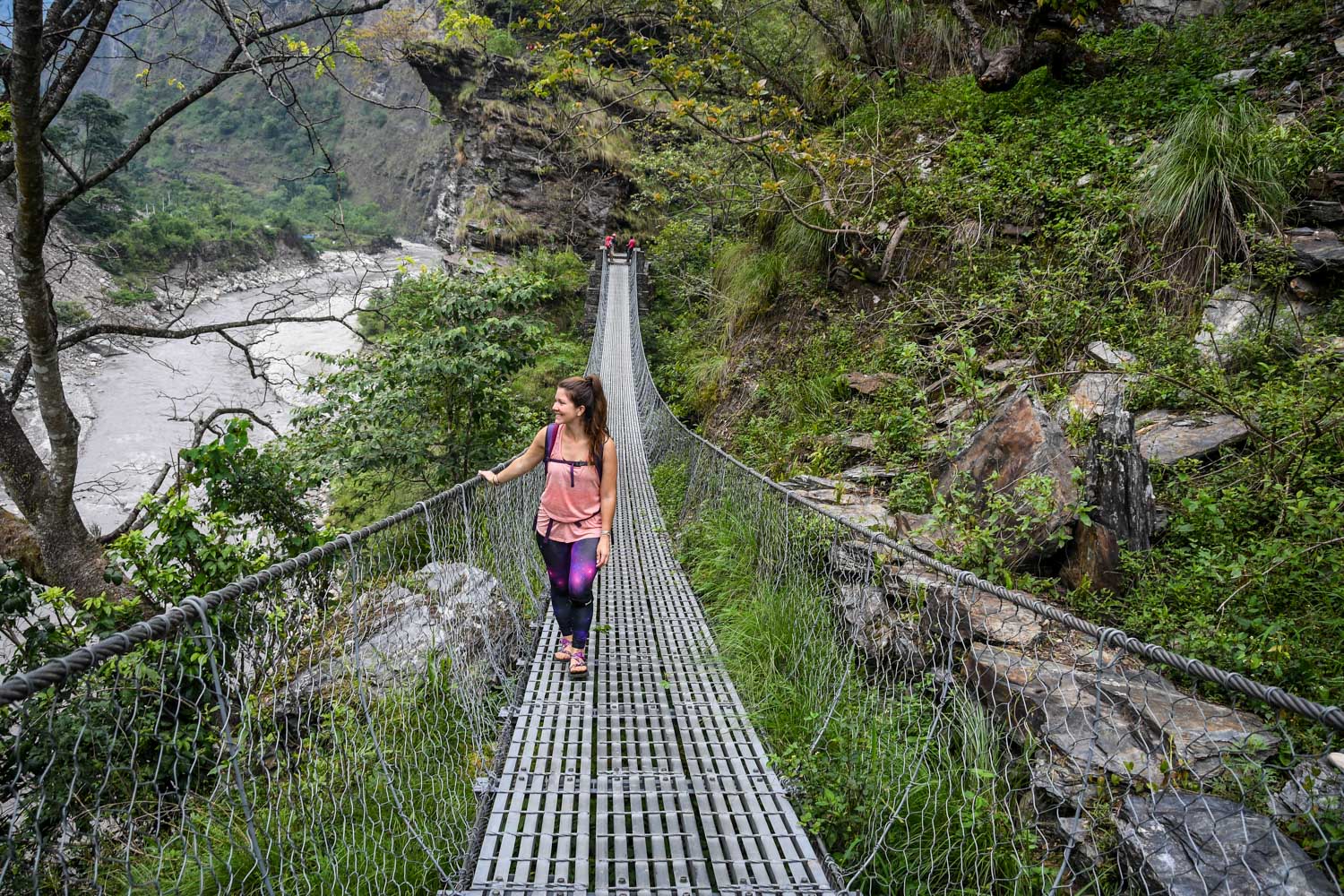 Mohare Danda Trek Suspension Bridge