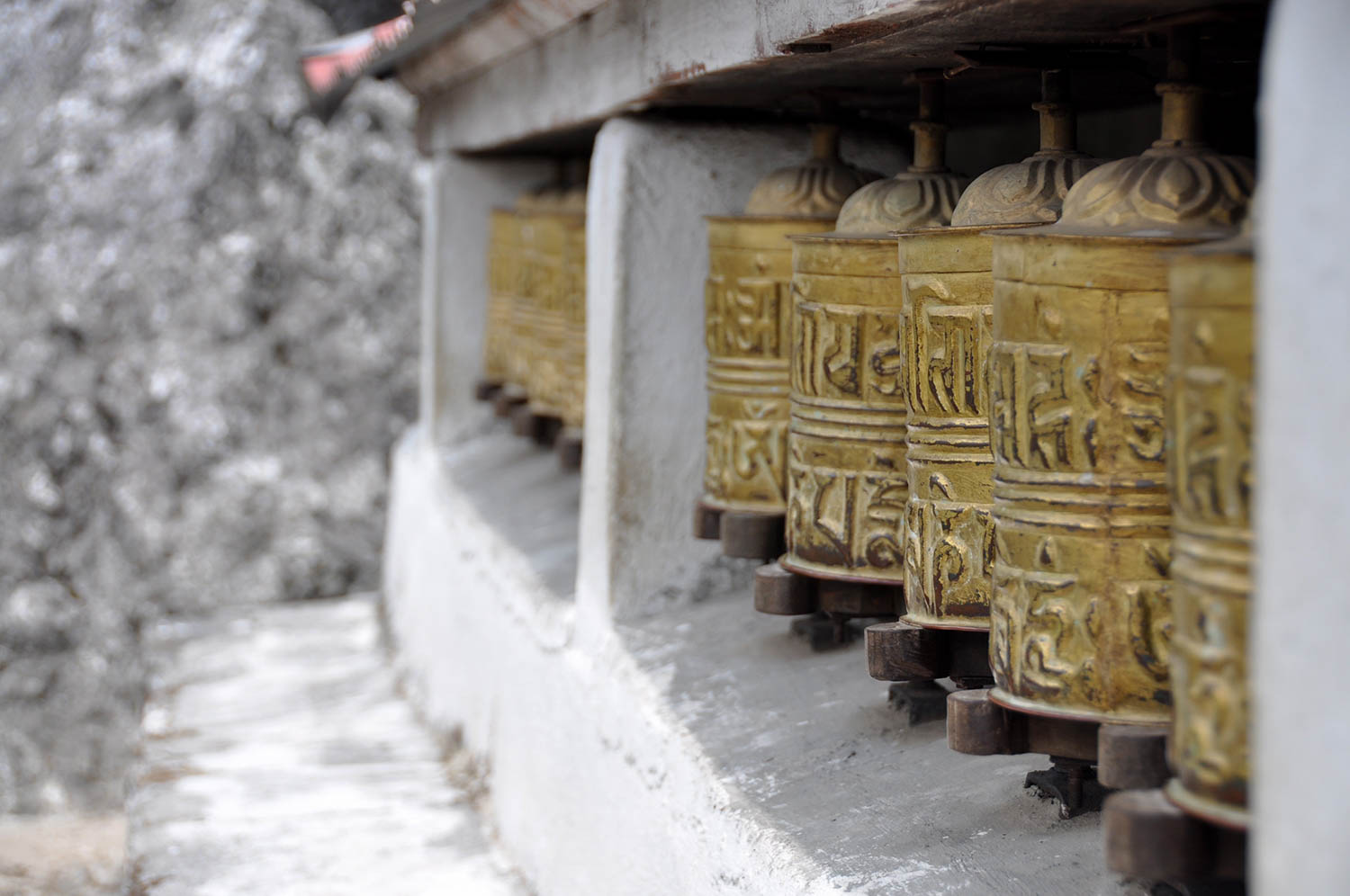 Prayer wheels