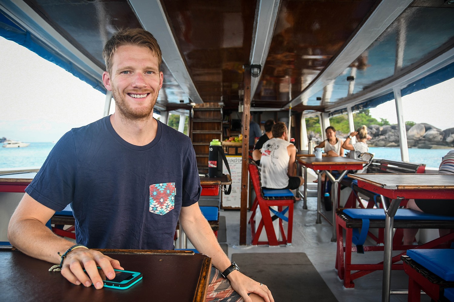 Similan Islands Liveaboard Wicked Diving Thailand Main Deck Common Area