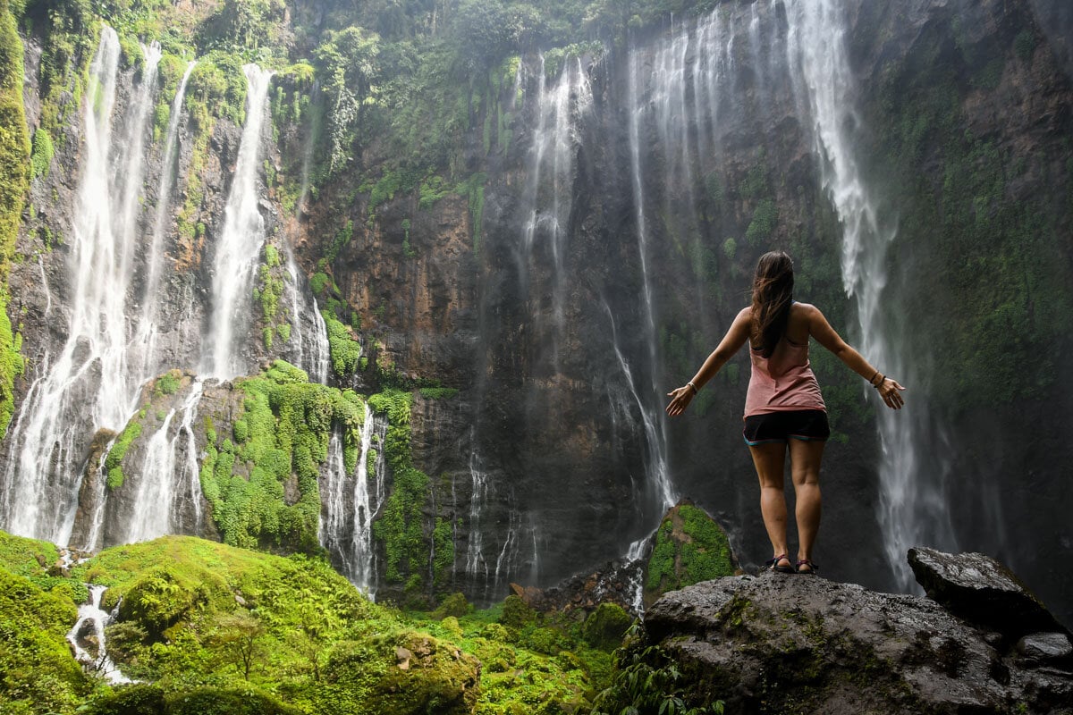 Tumpak Sewu Waterfall East Java