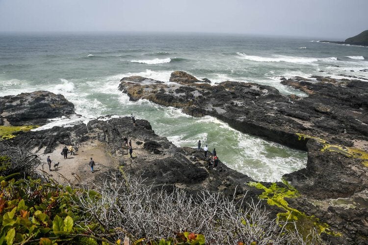 Oregon Coast Road Trip Thor's Well