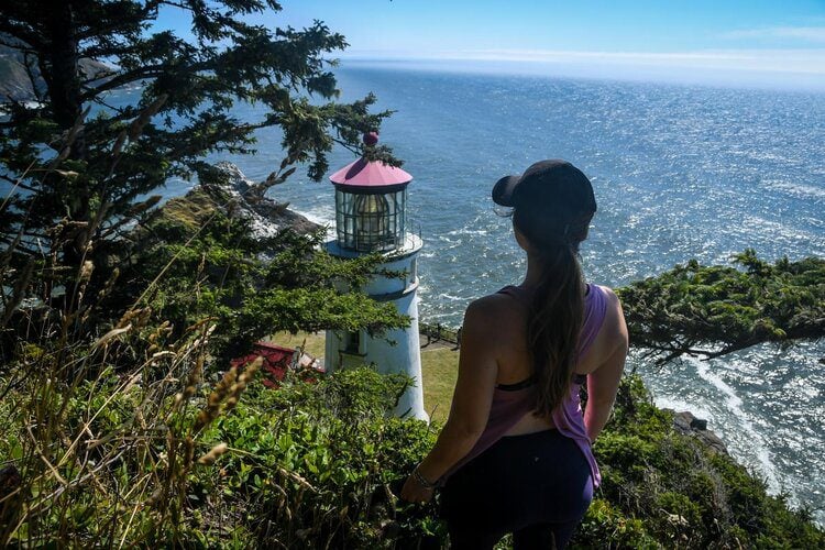 Heceta Head Lighthouse Oregon Coast