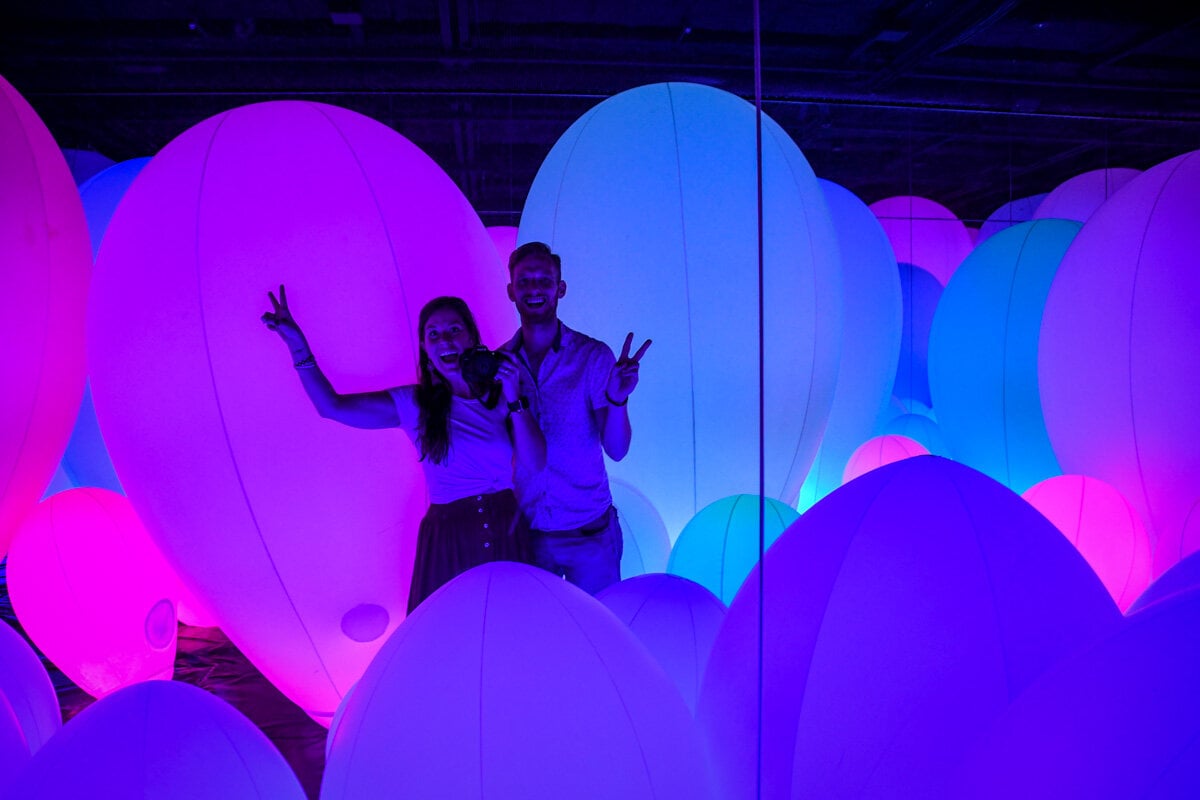 teamLab Borderless Tokyo Guide Weightless Forest of Resonating Life