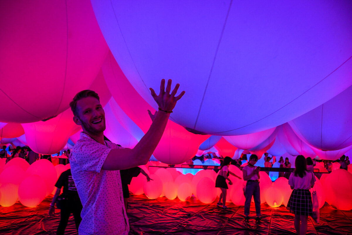 teamLab Borderless Tokyo Guide Weightless Forest of Resonating Life