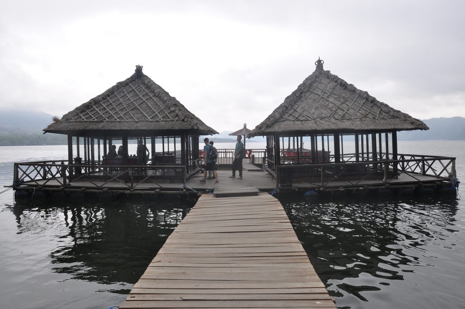 Floating Restaurant Mount Batur Bali