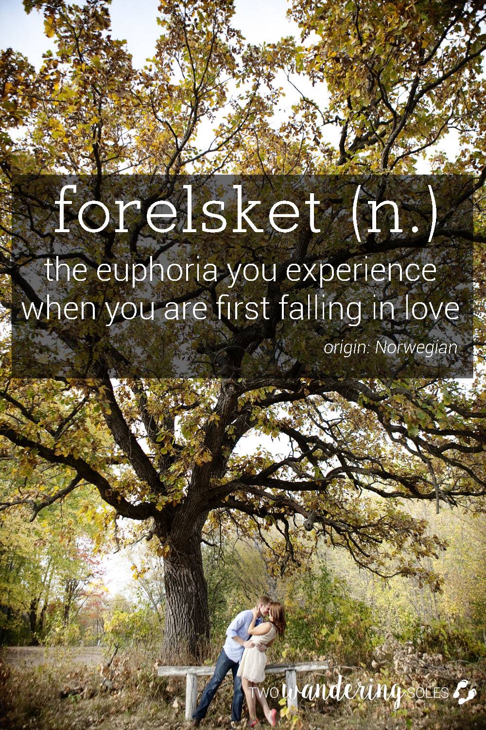 Forelsket Awesome Travel Words