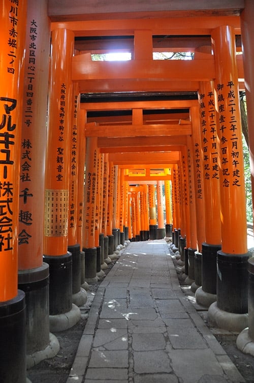 Fushimi Inari Shrine Japan Orange Gates Things to do in Japan