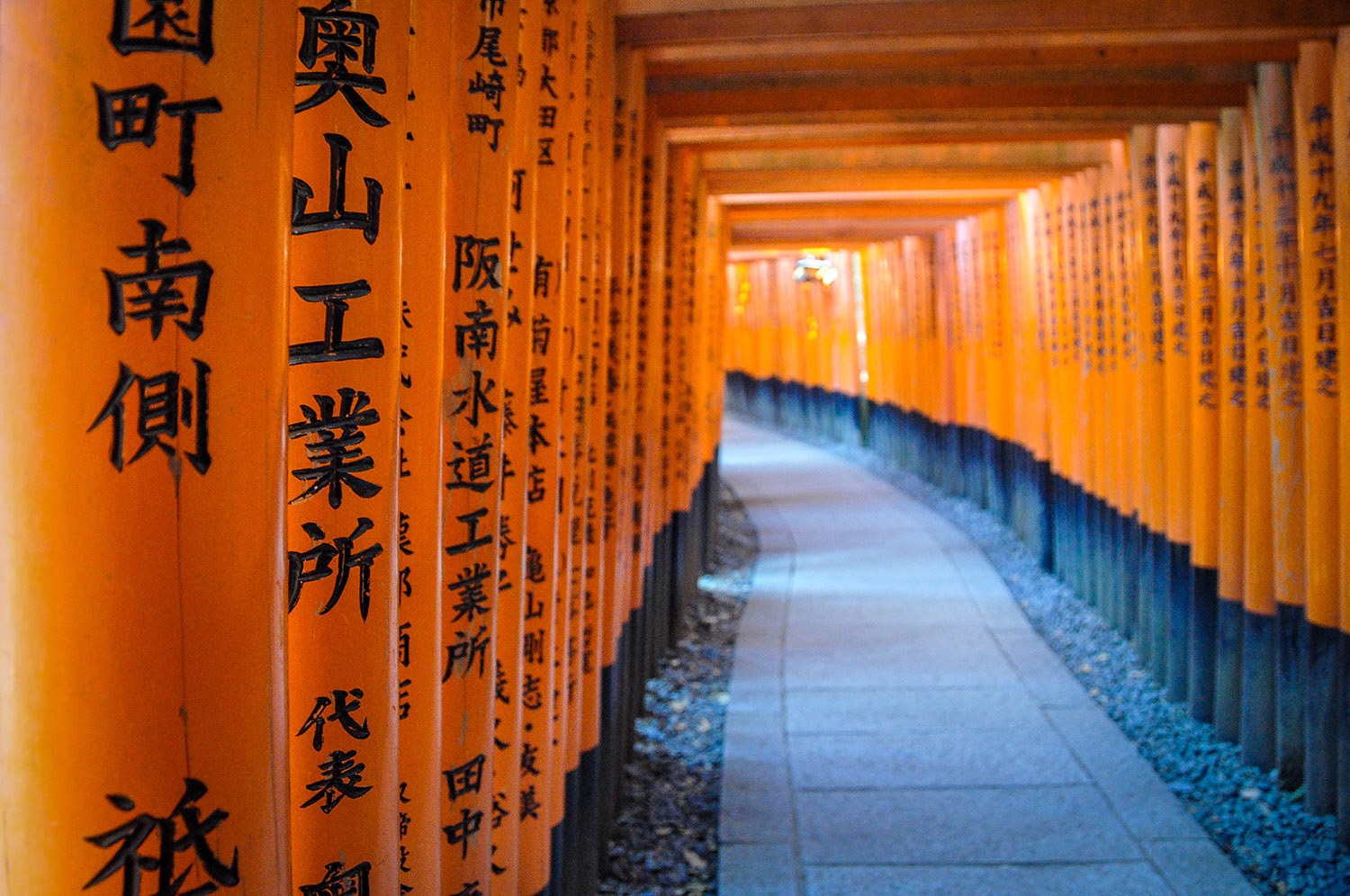 Fushimi Inari Shrine Orange Gates Kyoto