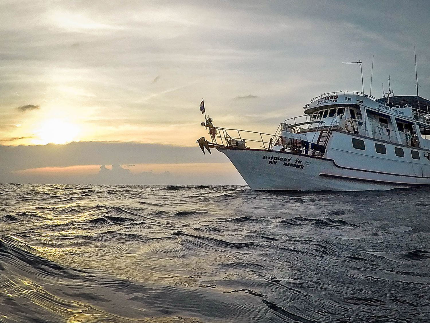 Similan Islands Liveaboard Wicked Diving Thailand The Boat