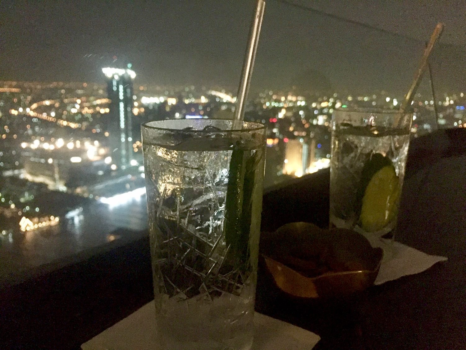 Gin & Tonic Sky Bar Bangkok